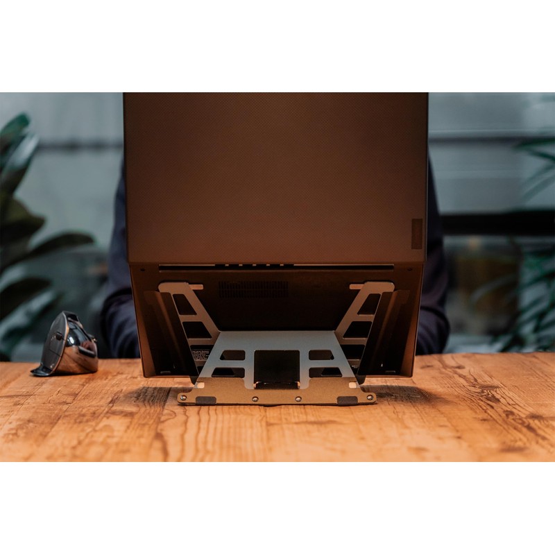 BakkerElkhuizen UltraStand Universal, Integrated Laptop Stand Under Your Laptop, 1
