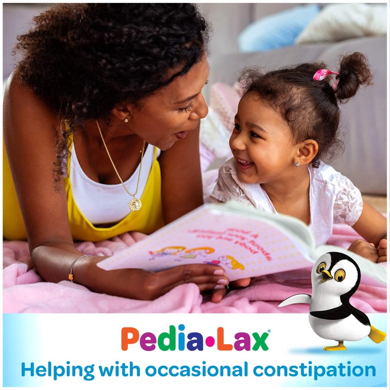 Pedia-Lax Laxative Liquid Glycerin Suppositories for Kids, Ages 2-5, 6