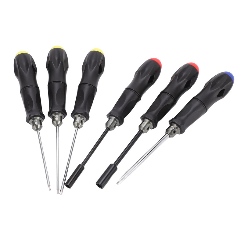 6 Pieces RC Repair Tool Set High Hardness Steel RC