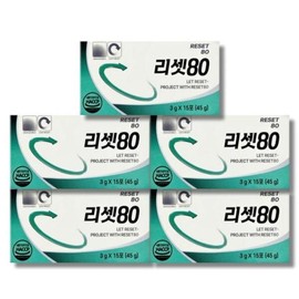 Health Country Reset 80 3g 15 packs 5 boxes (44108096) / 건강나라 리셋80 3g 15포 5박스 (44108096)