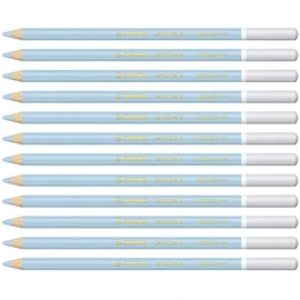STABILO 1400/435"Carb0thello Chalk-Pastel" Colouring Pencil - Light Ultramarine (Pack of 12)