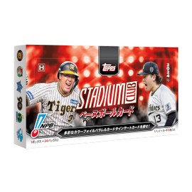 2024 Topps NPB Stadium Club Baseball Card [1 Box (10 Pack x 24 Pack)] Tops Trading Card Collector 2024 Edition Baseball Fan