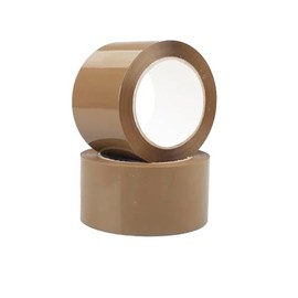 2 Pack Brown Packing Tape Heavy Duty, 2 inch X 100 Yards Per Roll, Wide Carton Packing Tape Shipping Tape Box Tape for Sealing Moving Mailing Office Storage, 2 mil Thick