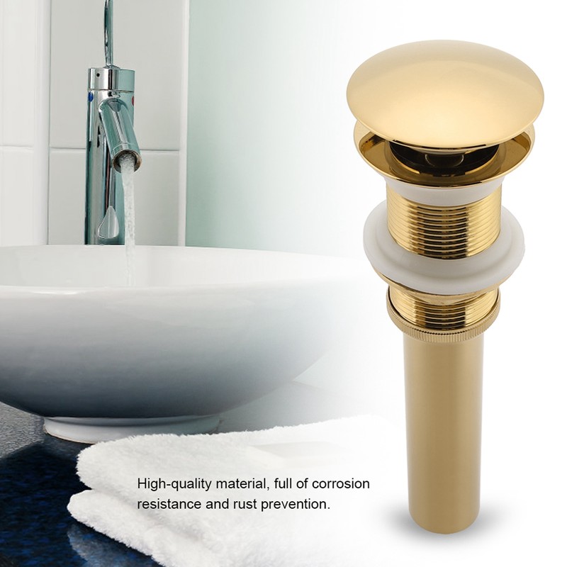 G1 1/4" Brass Bathroom Basin Sink Pop Up Drain Assembly