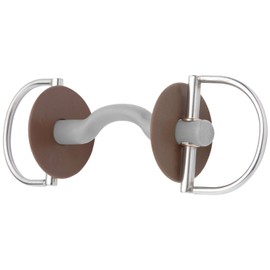 Dee Ring Snaffle with Tongue Port, 130 mm, Soft