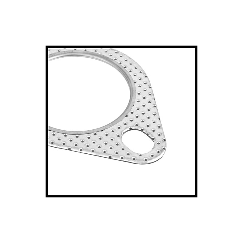 Hihaha 2.1" Inner Dia 2 Bolts Car Exhaust Muffler Gasket