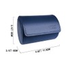 Tie Box Travel Case Men's Necktie Gift Box Cylinder Shape