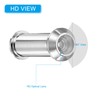 PATIKIL 1/2" Door Viewer Peephole 160-Degree Door Viewer Fits 1-3/8inch