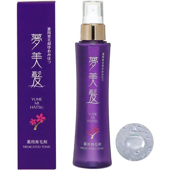 Quasi-drug Yumemi Hair (Medicated Hair Growth Yumemihatsu), 5.1 fl oz (150 ml), Made in Japan