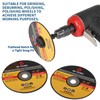 Baisiky 4 Pack Mounting Mandrel 3/8" & 1/4" Arbor Hole