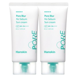 Hanskin Pore Blur No Sebum Sunscreen 50ml (2-pack)