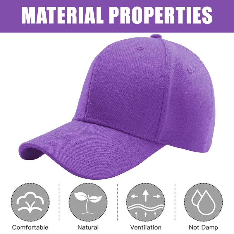 QEEROYO Baseball Caps, Adjustable Athletic Baseball Cap, Baseball Caps for