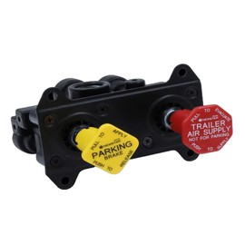 Mytee Products Trailer Parking Brake, MV3 Control Valve for Multiple International, Freightliner, Kenworth & Volvo Truck Replaces 800516, Bendix 065157 106331, Freightliner BW 800516