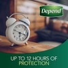 Depend Night Defense Incontinence Overnight Underwear for Women, Medium, Medium,