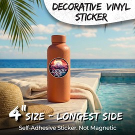Mount Fuji Japan Sticker 4 Inch City Travel Souvenir Destination - Waterproof Vinyl Decal for Laptop Water Bottle Car Tumbler - Durable Aesthetic Long-Lasting Stickers for Adults ID44990