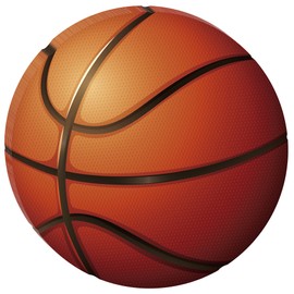 Wonmon 30 PCS Basketball Paper Place Mats, Basketball Pattern Disposable Placemats Decorative Table Mats for Sports Themed Party Holiday Dinner Table Decor Party Supplies, 13.8 x 9.8 inch