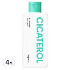 Be Plain Cicaterol All-in-One, 200ml, 4 pieces / 비플레인 시카테롤 올인원, 200ml, 4개
