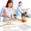 Under Cabinet Cutting Board Holder, Cabinet Shelf Organizer,Cutting Board Organizer