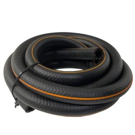 Lkonwee 1/2 Inch ID NBR Fuel Line Hose 10 Feet-10AN Push on Hose Work with Diesel/Biodiesel/Gasoline/Oil/Grease/Water and Air,etc,Black