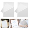 TEHAUX 100pcs Clear Plastic Laminating Sheets Protection Film High Transparency