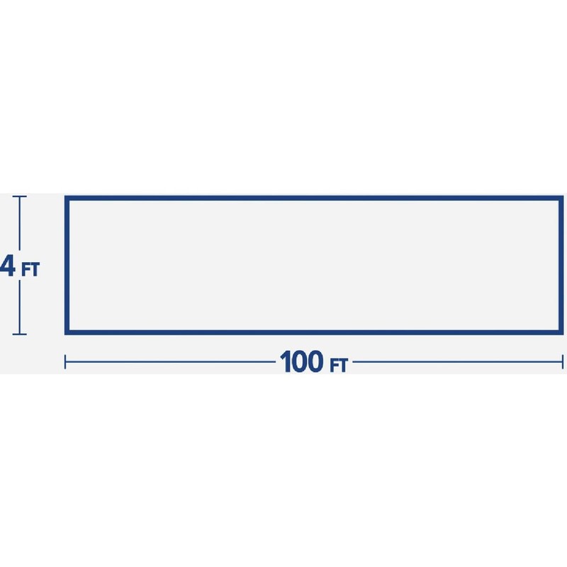 Tenax 82119104 4X100 Snow Guard Fence, 4' x 100', Orange