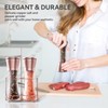 bonris Copper Stainless Steel Salt and Pepper Grinder Set Manual
