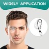 2 PCS Transparent Eye Shield, Ventilated Eye Shield After with