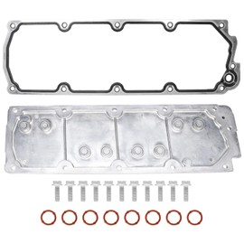 Valley Pan Cover Plate Kit by AA Ignition - Compatible with Chevy, GM, GMC Gen 4 IV LS2 LS3 LS7 L92 - Silverado, Suburban, Tahoe, Sierra, Yukon 4.8L 5.3L 6.0L 6.2L - Replaces Parts 12598832, 12610141