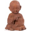 Alfresco Home Praying Buddha Garden Statue