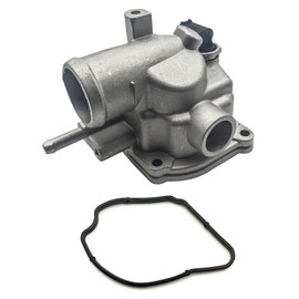 AMCC - Ensamblaje de carcasa de termostato de motor con sensor compatible con Dodge Sprinter 2500 3500 y Freightliner Sprinter 2500 3500, 2003 2004 2005 2006, 2.7L, reemplaza: 6112030575 05080146AA