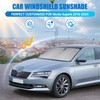 XCBYT Sun Protection Car Windscreen for Skoda Superb 2016-2024, Thickened