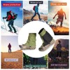EMUKOEP Waterproof Ankle Gaiters Low Adjustable Protective Shoe Covers for