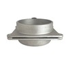 3" OD Self Cleaning No Clog Aluminum Blast Gate Cut