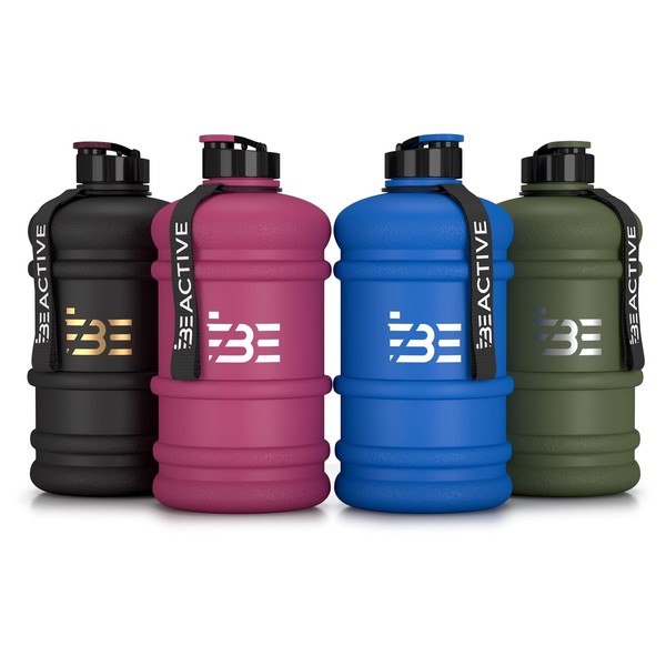 Be-Active 2.2 Litre Water Bottle XL BPA Free Flip Top