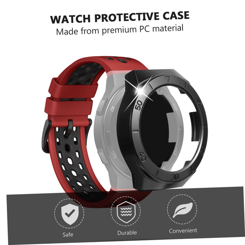 Outanaya 1pc Watch Protective Case for Ultra Lightweight Easy to