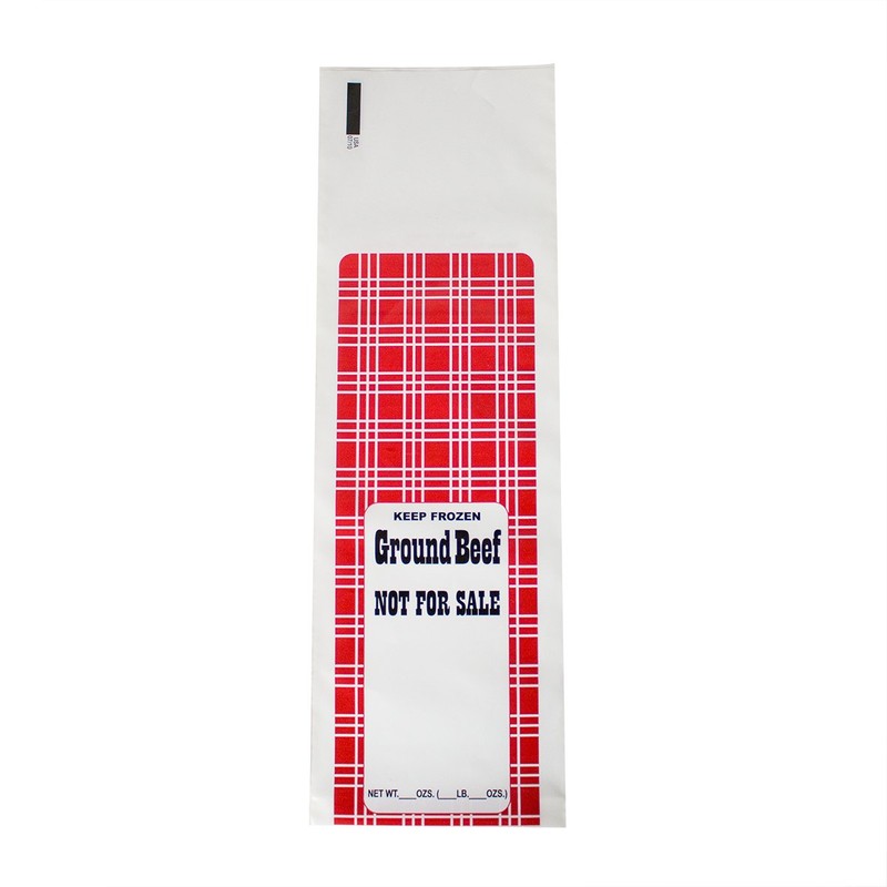 UltraSource Ground Beef Freezer Bags, 2 lb. "Not For Sale"
