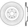 Centric Premium Brake Rotor - 120.65137