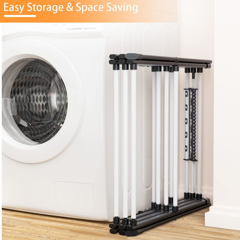 KeingGcopr Foldable Drying Rack Clothing, Clothes Drying Rack Collapsible Indoor,