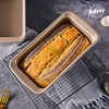 Bakeley Rectangle Loaf Pan Set, 9 Inches Non-Stick Oblong Bread