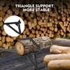 FAHKNS 50.8" Long Handle Log Lifter, Ups to 25" in