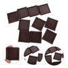 Tofficu 10pcs Furniture Mats Anti-Slip Chair Leg Covers Floor Protector