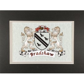 Bradshaw Irish Coat of Arms Print - Frameable 9" x 12"