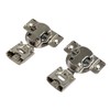 1/2 in. 108-Degree Nickel Plated Compact Overlay 35mm Face Frame