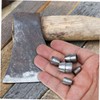 SUPVOX 25pcs Metal Axe Iron Fixing Accessories for Axe and