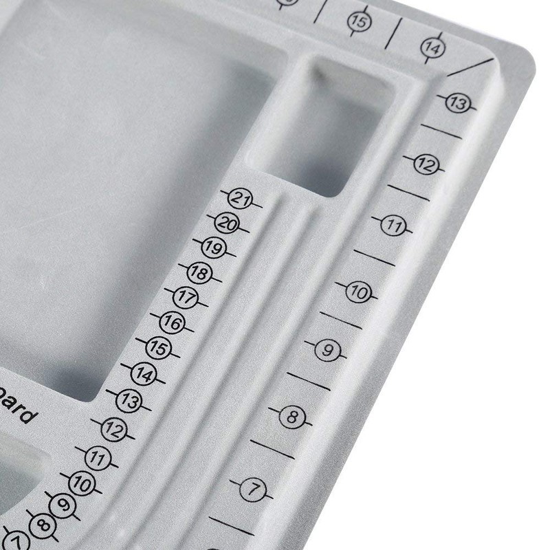Walfront Bead Board Necklace Beads Jewellery Organiser Tray Design DIY
