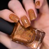 ILNP Uptown - Lively Burnt Orange Ultra Holo Nail Polish