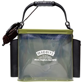 Magbite MBT08 Aqua Live Bucket MBT08 MAGBITE AQUA LIVE BAKETSU Khaki