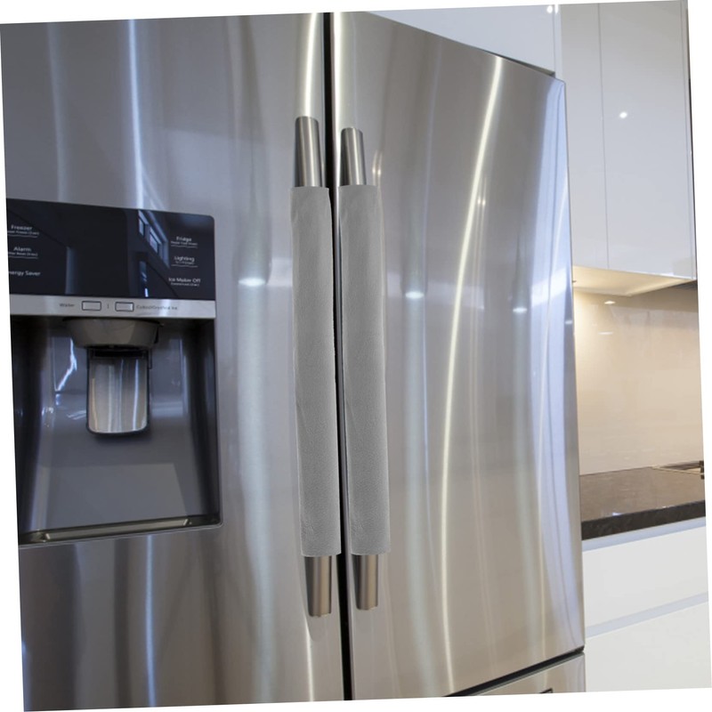 Tofficu 2Pcs Fridge Handle Covers Durable Refrigerator Door Handle Protectors