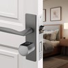Electronic Door Lock 60 mm (30/30) with Key Fingerprint Bluetooth