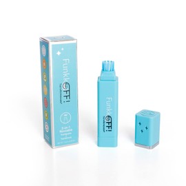 TeethRefreshers Reusable Travel Toothbrush + Toothpaste - Peppermint I Natural - All-in-One I Maintains Teeth Whitening I Removes Wine Stains I As Seen on Shark Tank!
